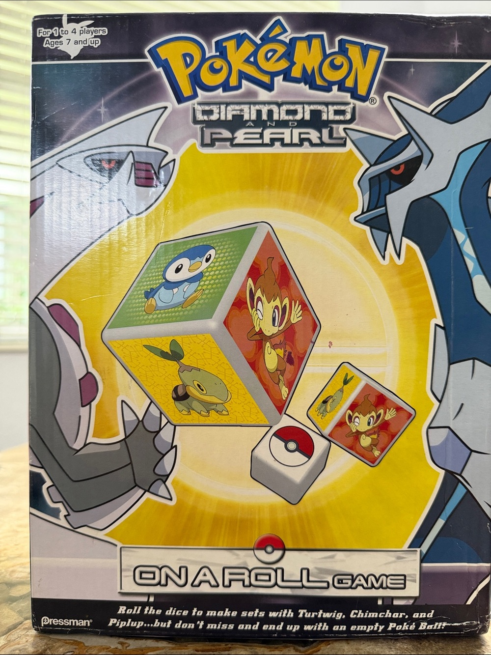 Pokémon Diamond & Pearl On A Roll Game - Yellow